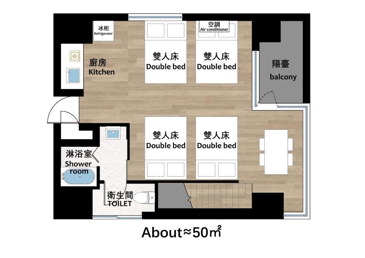 Hotel Apartment Ueno Inaricho Sta Tokyo Esterno foto